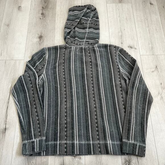 Beautiful Giant Baja Woven Hoodie Men’s Size Large Retro Surf - Picture 2 of 7